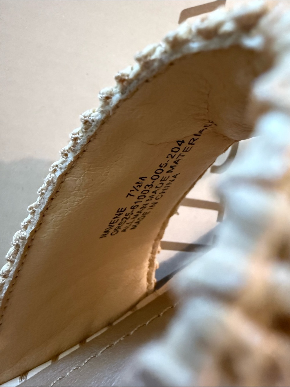 BareTraps Origins Navene Natural Woven Slide Sandals - Picture 5 of 7